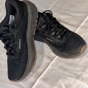 Brooks Black and Gray Logo Running Shoe Insole